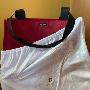 Large Vintage Kate Spade New York Nylon Tote [Dust bag included] (Like New)